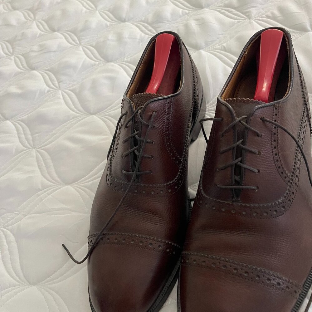 Florsheim Men's Medfield Cap Toe Oxford Cognac Size 11